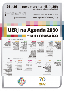 Cartaz da UERJ na Agenda 2030
